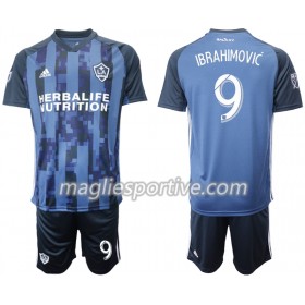 Completo Calcio Los Angeles Galaxy IBRAHIMOVIC 9 Bambino Divisa Trasferta 2019/2020